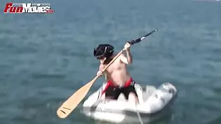 Puisis izdrāž divas sex video su Krūtis Br